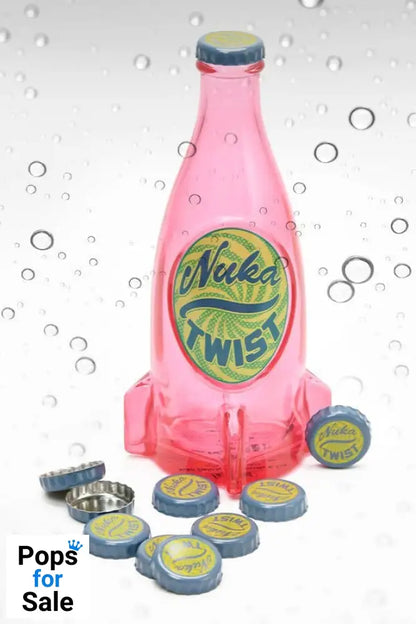 Fallout Bottle Series Replica Glass Bottle & Cap Nuka Twist