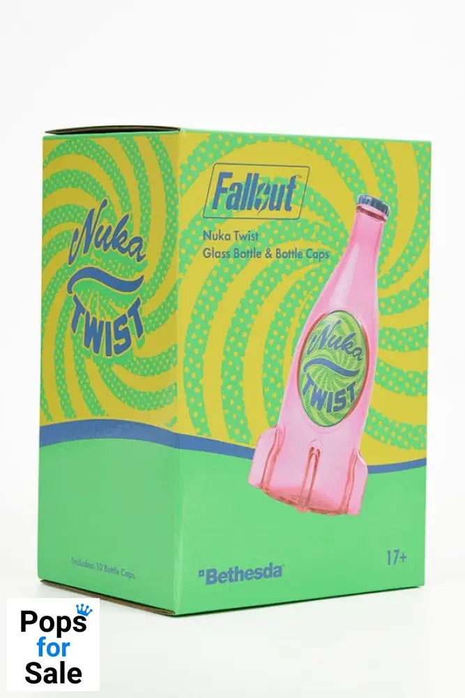 Fallout Bottle Series Replica Glass Bottle & Cap Nuka Twist