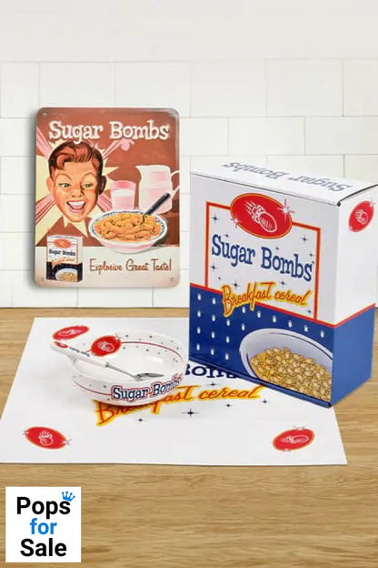 Fallout Breakfast Set Bowl with spoon Sugar Bombs