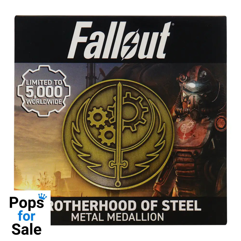 Fallout Brotherhood of Steel Medallion