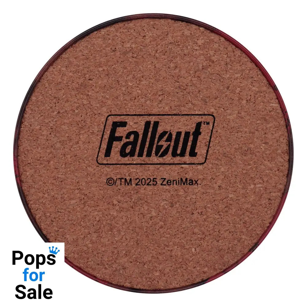 Fallout Coaster 4-Pack Metal Drinks
