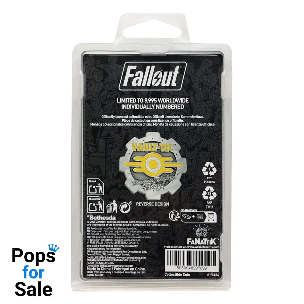 Fallout Collectable Coin Vault 111 Door Limited Edition