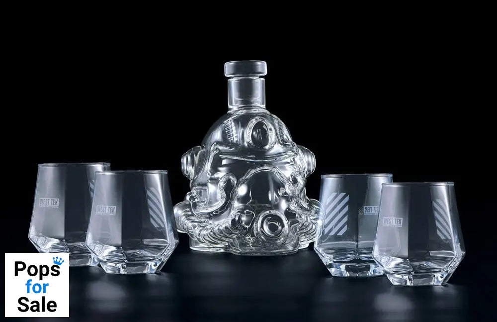 Fallout Decanter 5 Piece Set  T-51