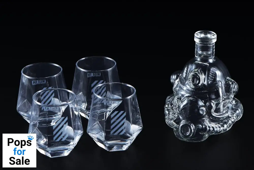 Fallout Decanter 5 Piece Set  T-51