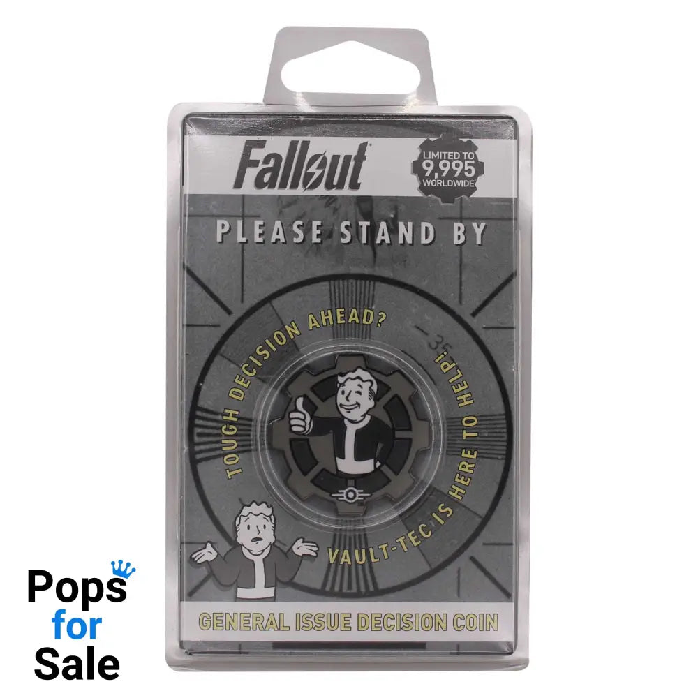Fallout Decision Coin (Black & White)