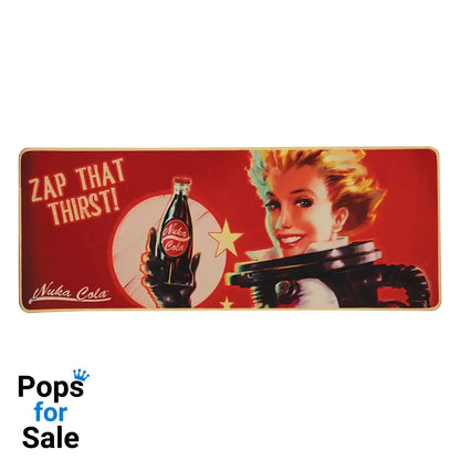 Fallout Desk Pad & Coaster Set Nuka-Cola