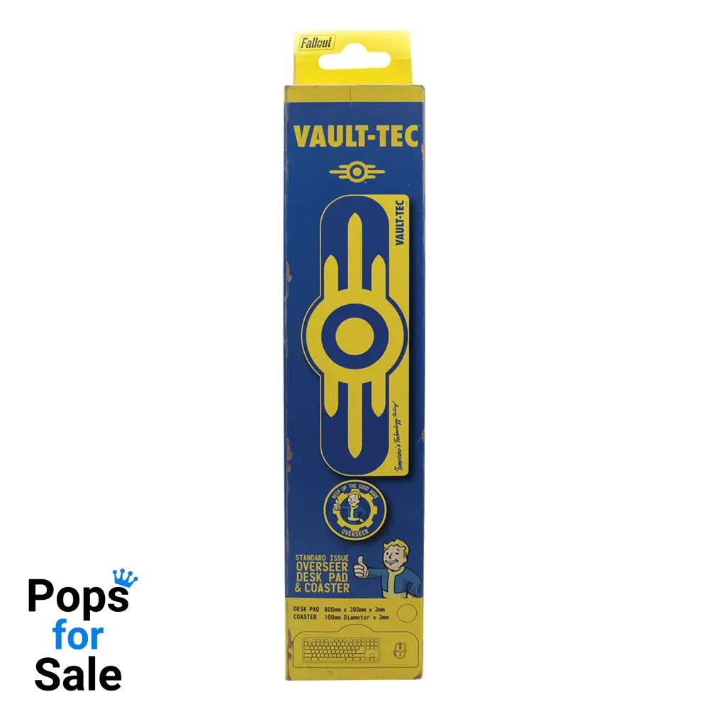 Fallout Desk Pad & Coaster Set Vault-Tec