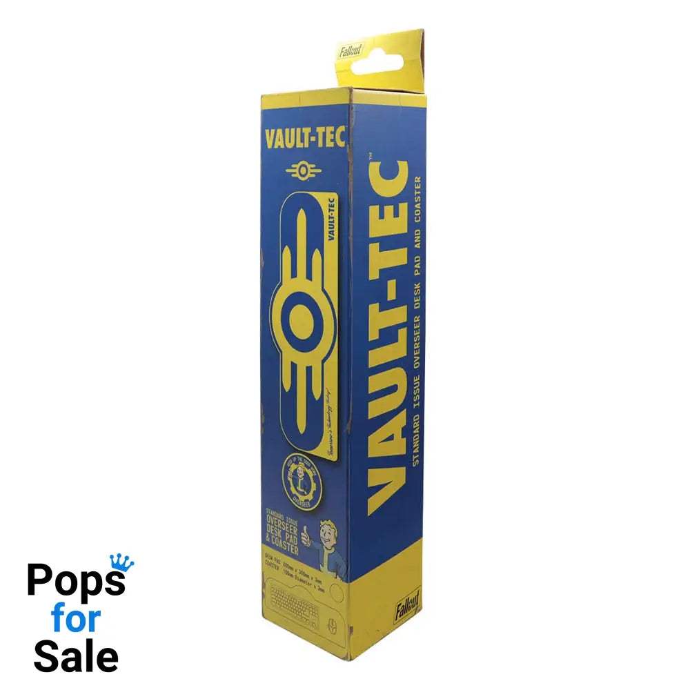 Fallout Desk Pad & Coaster Set Vault-Tec