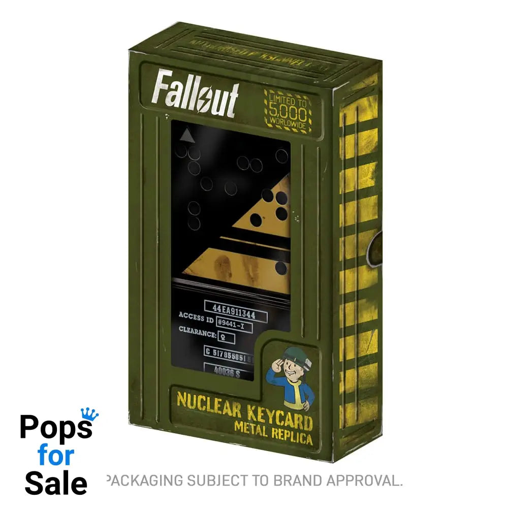 Fallout Eternal Replica Nuclear Keycard Limited Edition