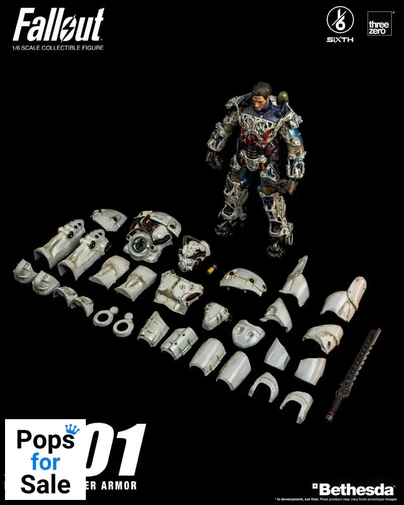 Fallout FigZero Action Figure 1/6 X-01 Institute Power Armor 37 cm