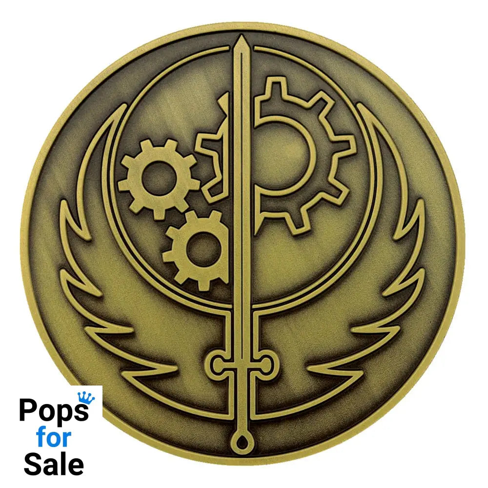 Fallout Medallion Brotherhood of Steel Decoration