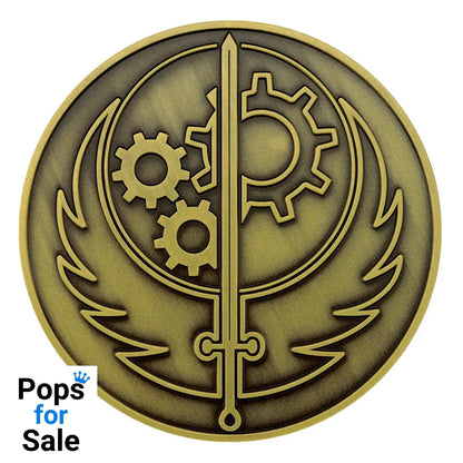 Fallout Medallion Brotherhood of Steel Decoration