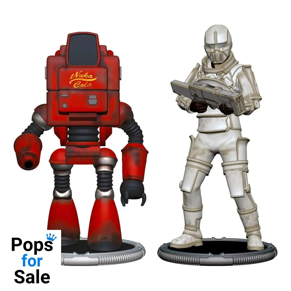 Fallout Mini Figures 2-Pack Set B Nukatron & Synth 7 cm