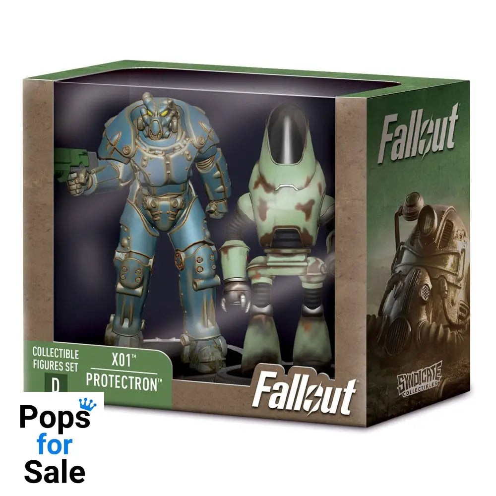 Fallout Mini Figures 2-Pack Set D X01 & Protectron 7 cm