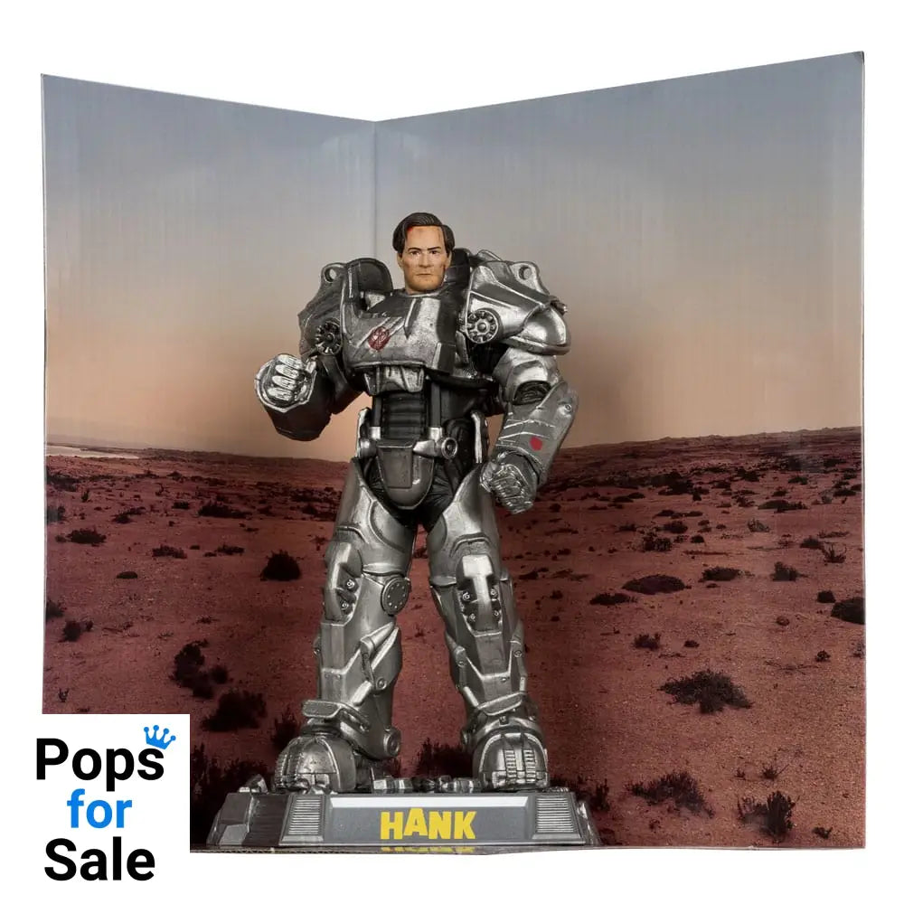 Fallout Movie Maniacs Action Figure Hank Maclean (Season 2) (Red Platinum Edition) 17 cm