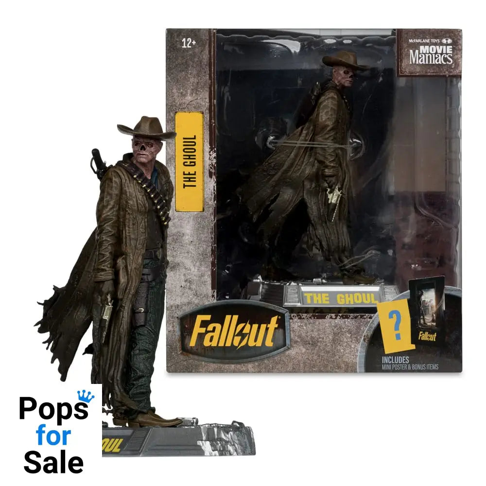 Fallout Movie Maniacs Action Figure The Ghoul (Season 2) 17 cm