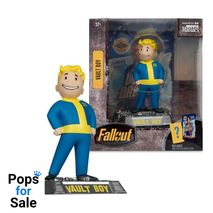 Fallout Movie Maniacs Action Figure Vault Boy Version 2 14 cm