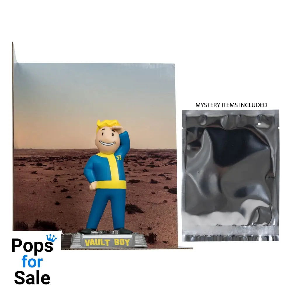 Fallout Movie Maniacs Action Figure Vault Boy Version 3 14 cm