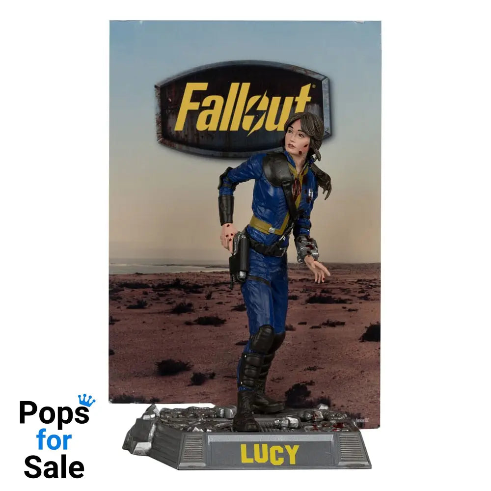 Fallout Movie Maniacs PVC Statue 4-Pack Lucy Maximus The Ghoul & Vault Boy 15 cm Action figures
