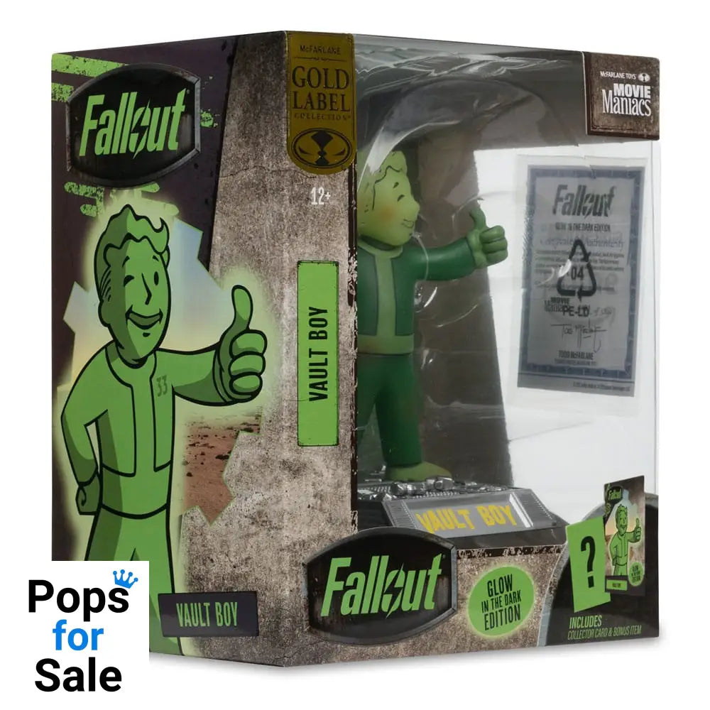 Fallout Movie Maniacs PVC Statue Vault Boy 13 cm