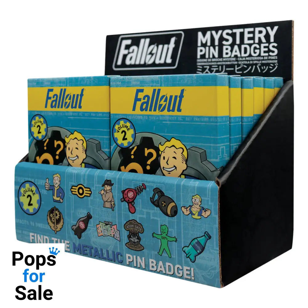 Fallout Mystery Pins Volume 2 Mystery Pins (CDU of 12 Pins)