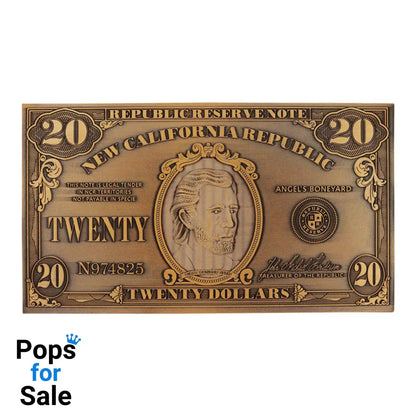 Fallout New Vegas Replica NCR $20 Bill Replica