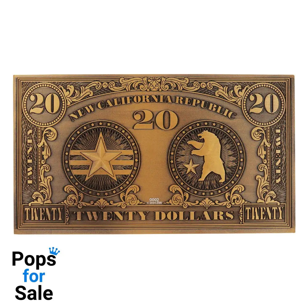 Fallout New Vegas Replica NCR $20 Bill Limited Edition