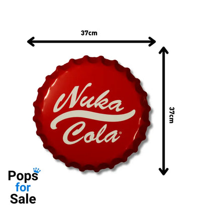 Fallout Nuka-Cola Bottle Cap Tin Sign Tin Sign