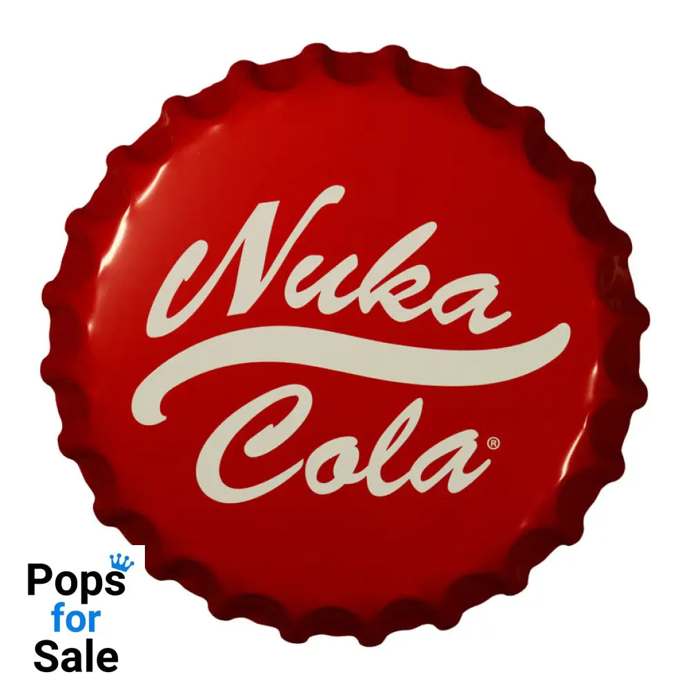 Fallout Nuka-Cola Bottle Cap Tin Sign Tin Sign