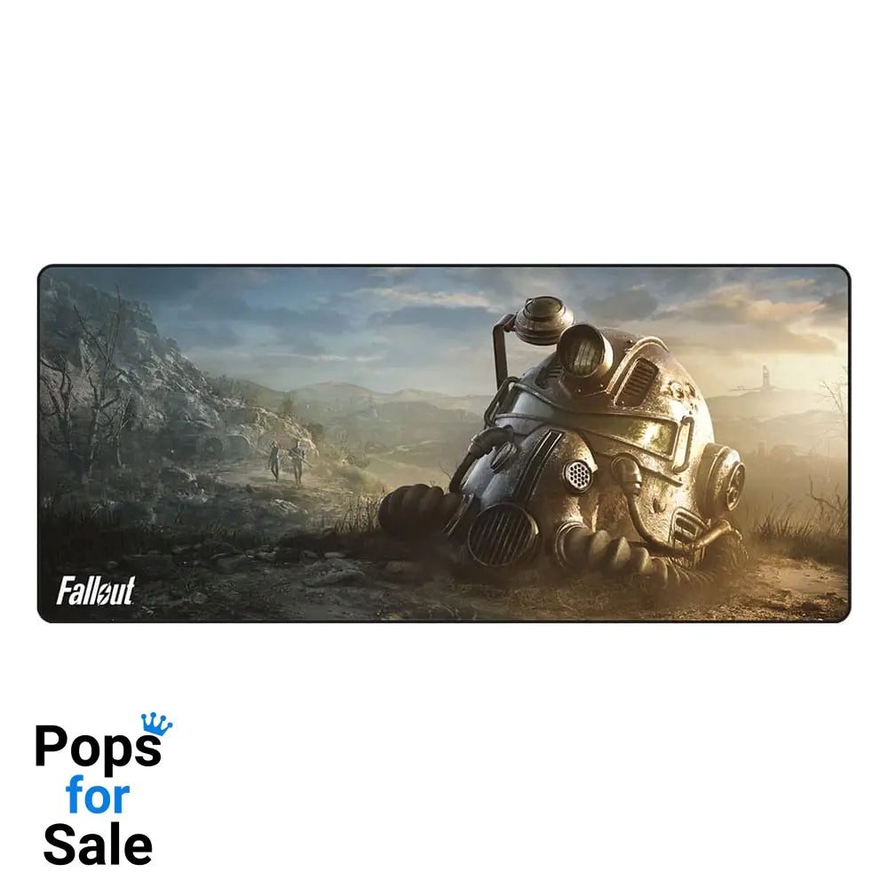 Fallout Oversize Mousepad Keyart Helmet