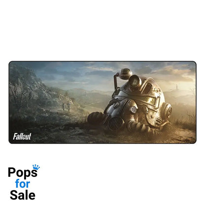 Fallout Oversize Mousepad Keyart Helmet