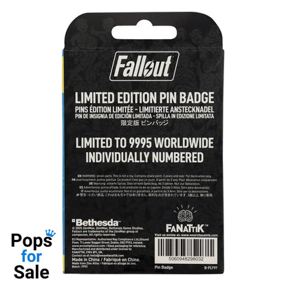 Fallout Pin Badge Charisma Boy Limited Edition
