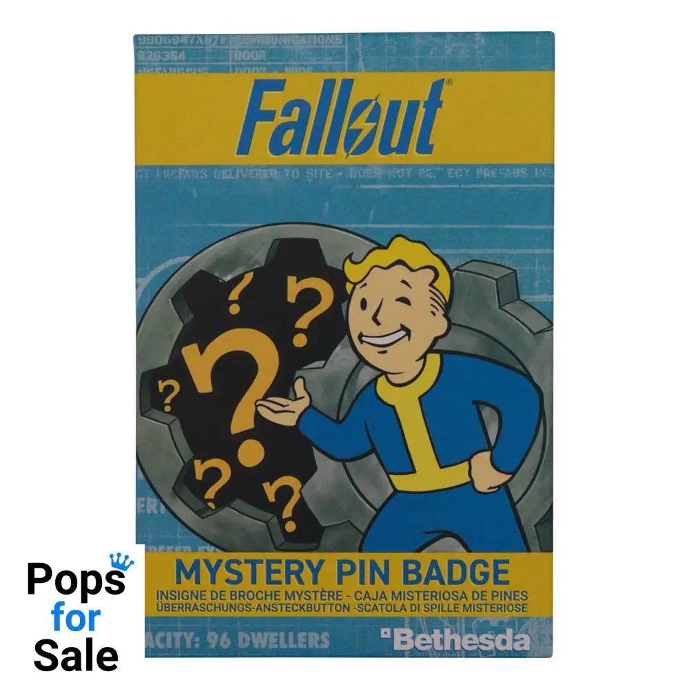 Fallout Pin Badge Mystery Pin