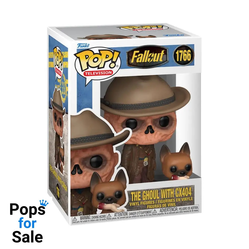 Fallout POP!&Buddy TV Vinyl Figure Ghoul&CX404 9 cm