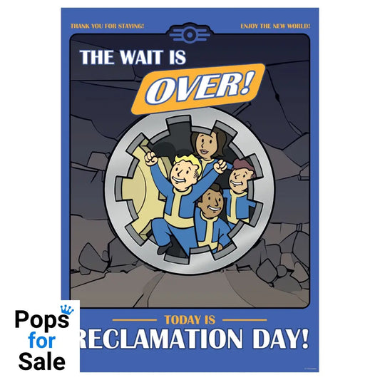 Fallout Reclamation Day A3 Art Print