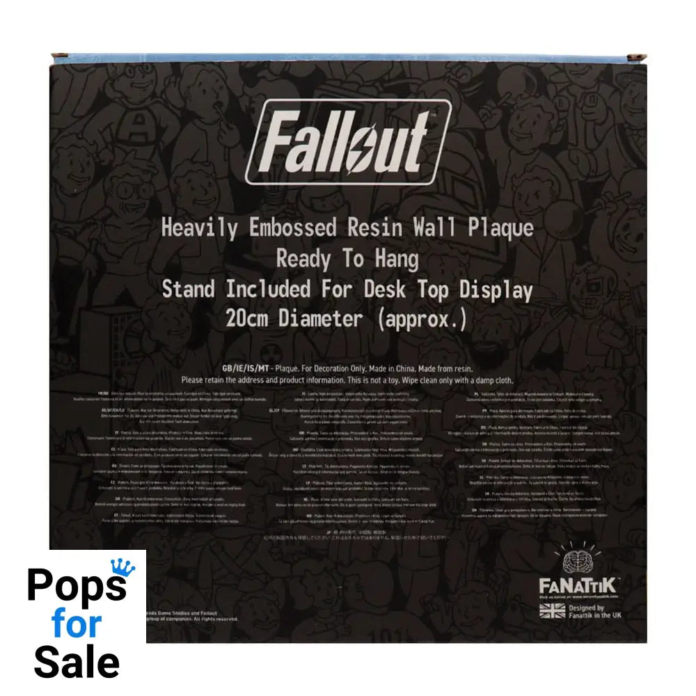 Fallout Resin Plaque Vault Boy