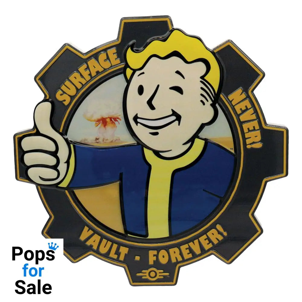 Fallout Resin Plaque Vault Boy