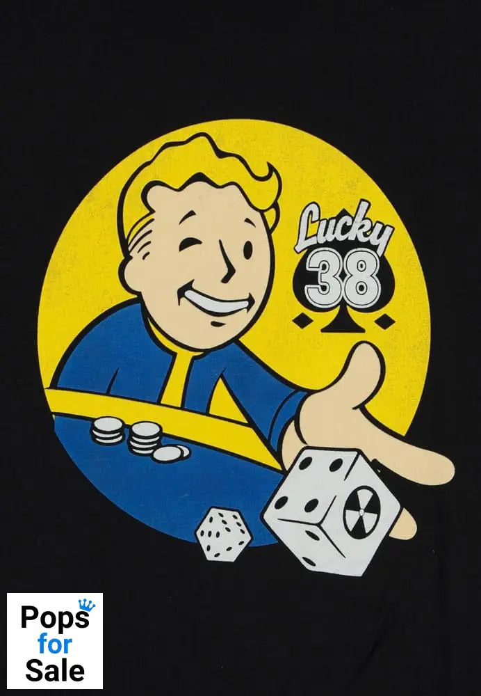 Fallout T-Shirt Lucky 38 Dice Size L