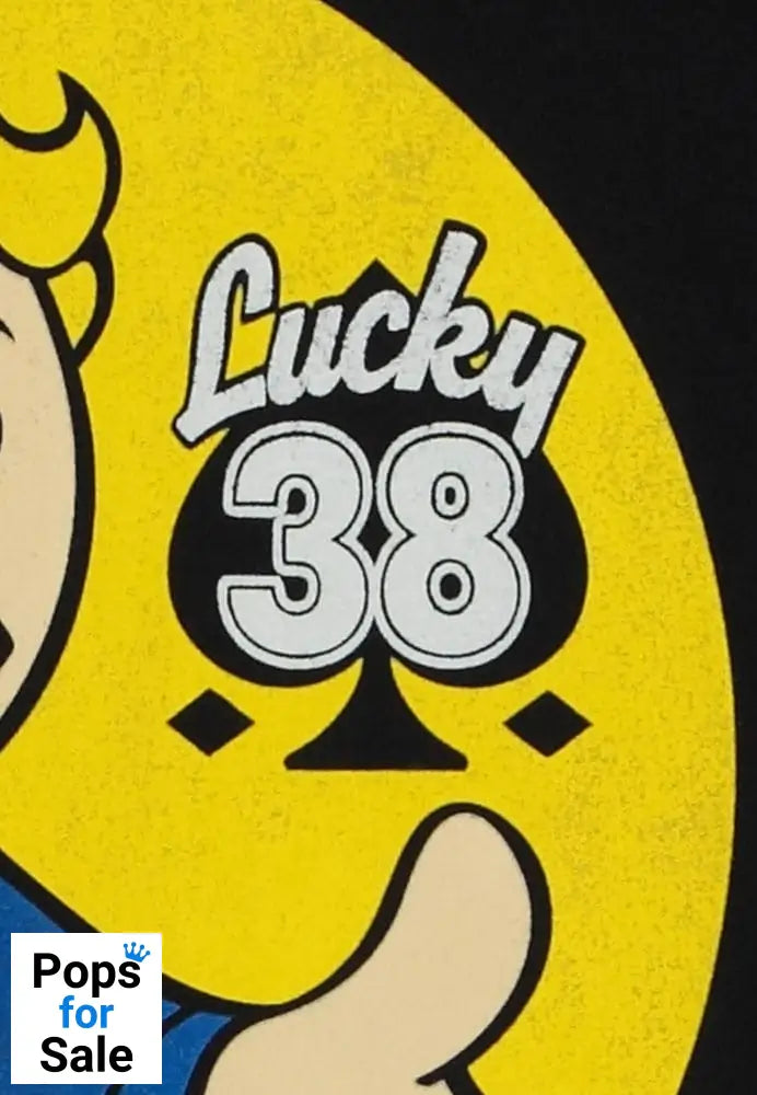 Fallout T-Shirt Lucky 38 Dice Size S