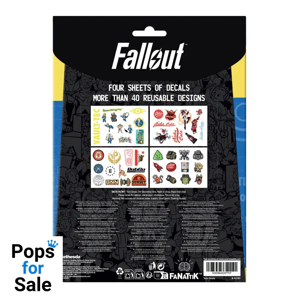 Fallout Tech Sticker Pack Patches & Stickers