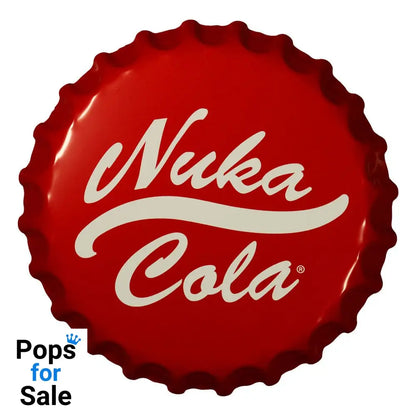 Fallout Tin Sign Nuka-Cola Bottle Cap Tin signs