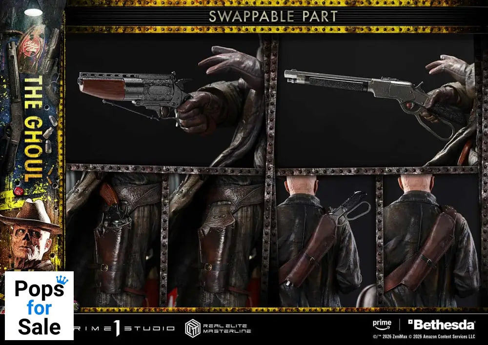 Fallout (TV Series) Real Elite Masterline Series Statue 1/4 The Ghoul 64 cm