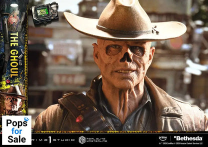 Fallout (TV Series) Real Elite Masterline Series Statue 1/4 The Ghoul DX Bonus Version 64 cm