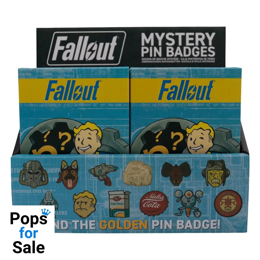 Fallout World Pin Badge Display Mystery Pin Badge (12)