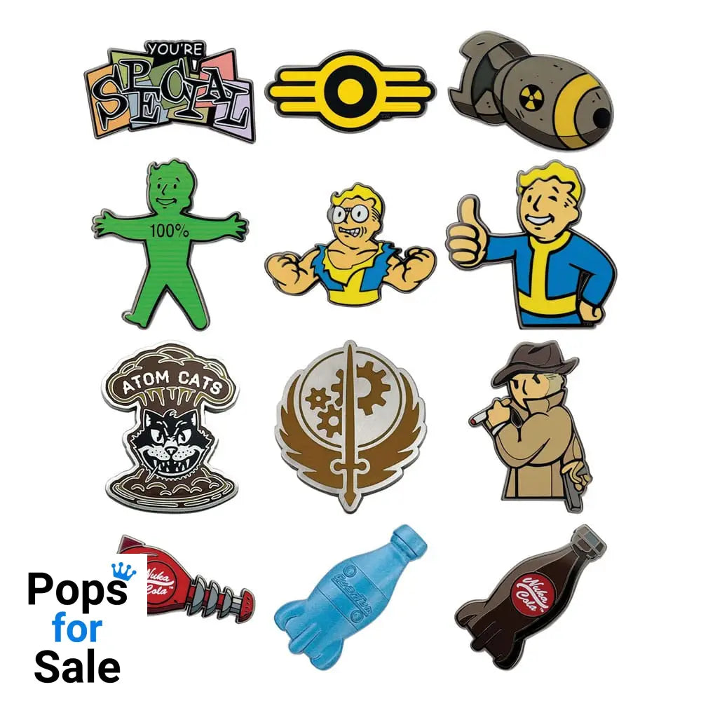 Fallout World Pin Badge Mystery Pin Badge Volume 2 Display (12)