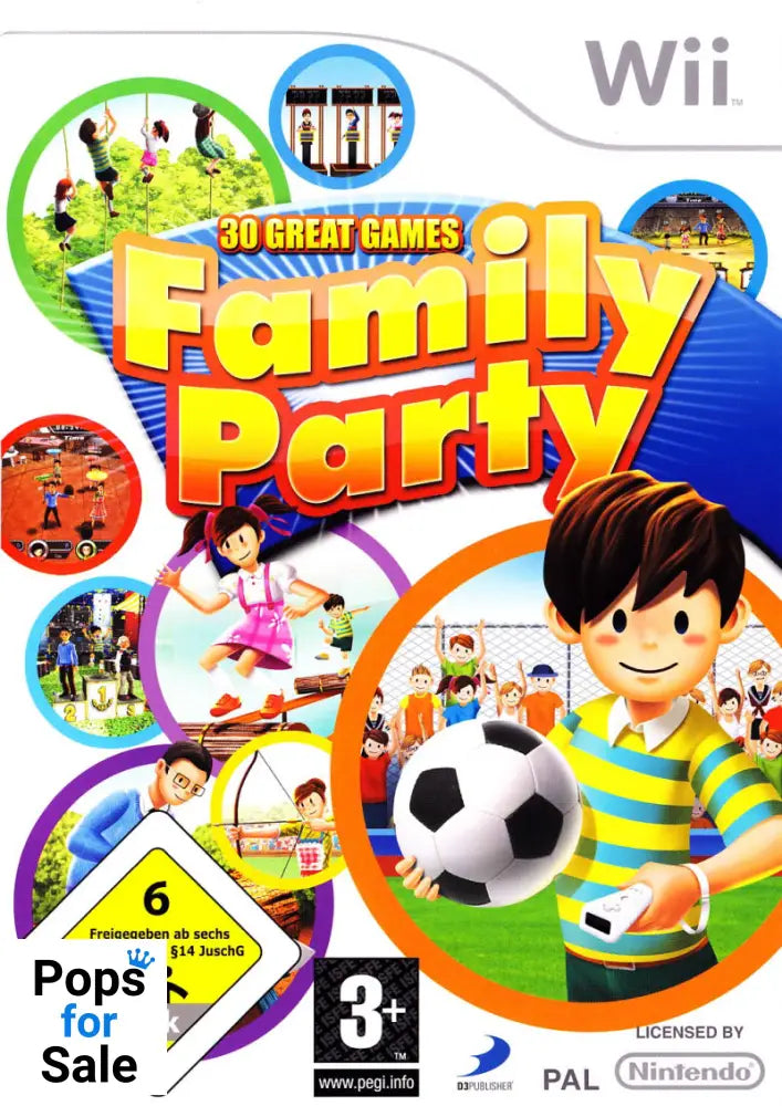 Family Party for Nintendo Wii/Wii-U