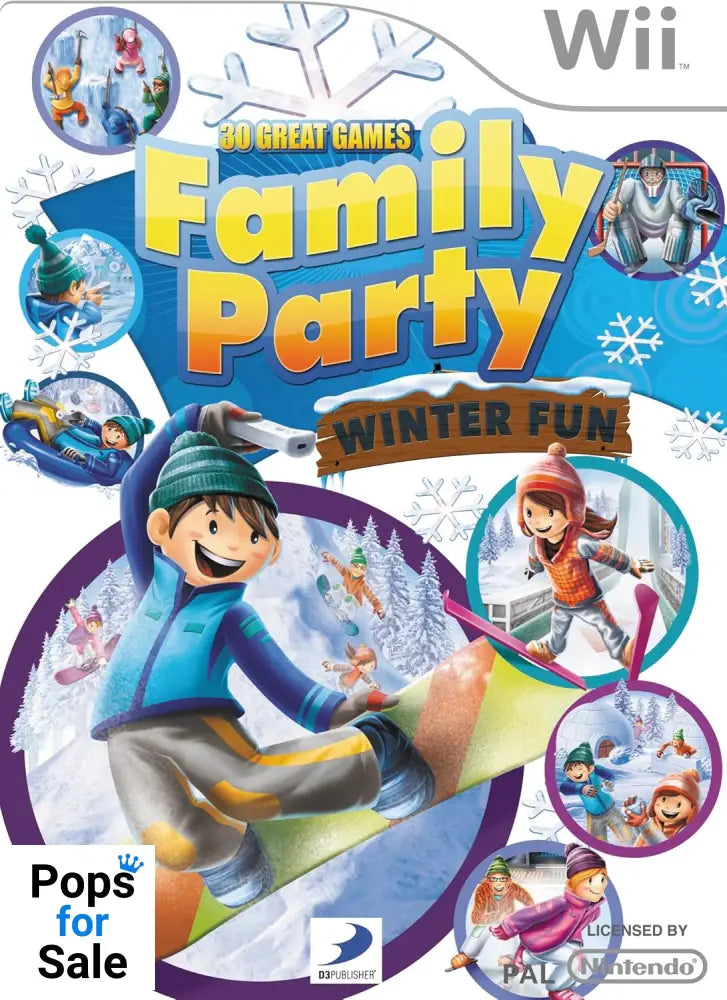 Family Party: Winter Fun 30 Great Games for Nintendo Wii/Wii-U