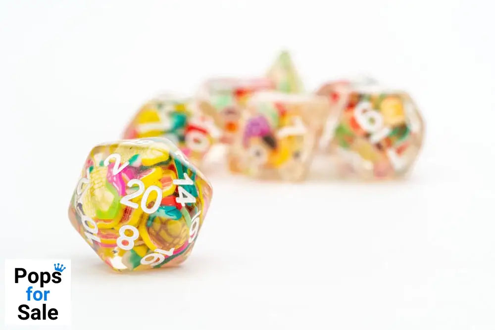 FanRoll Dice Set Fruit (7) Dice