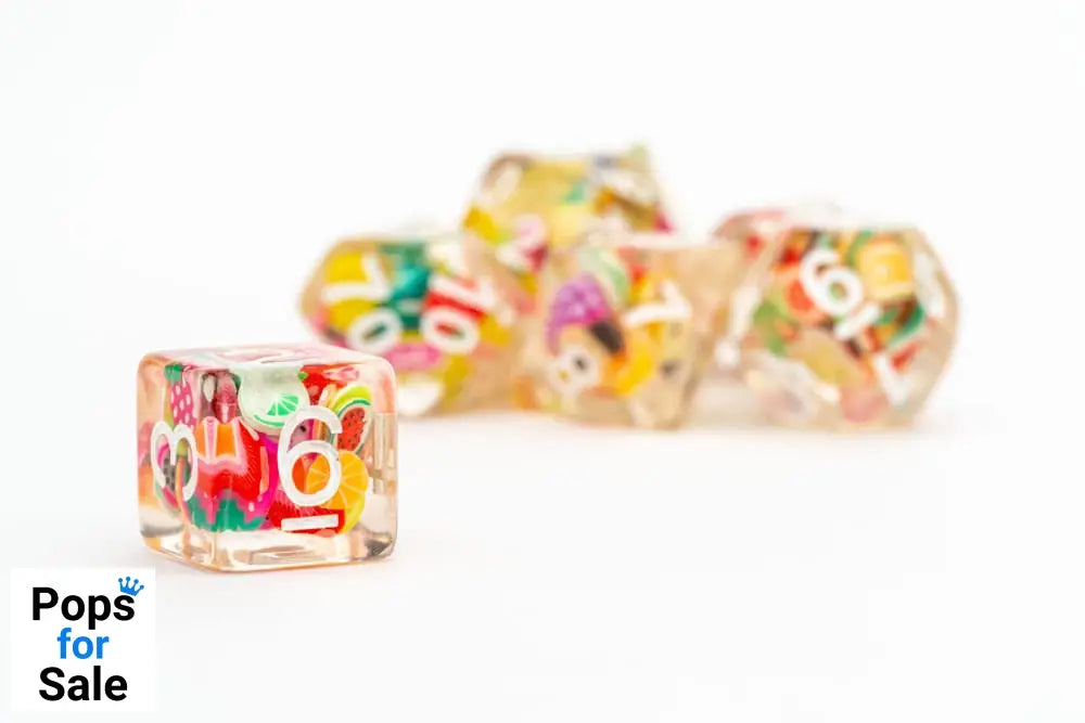FanRoll  Dice Set Fruit (7)