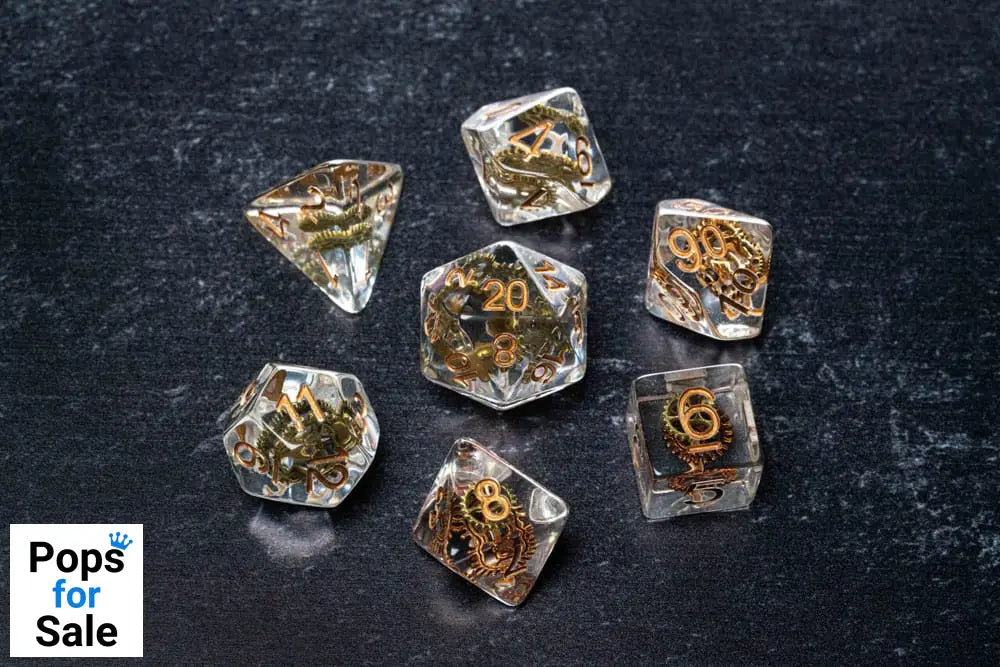 FanRoll  Dice Set Gear (7)